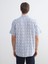 Yeni Sezon Regular Fit Kısa Kollu Çizgili Poplin Erkek Gömlek 4