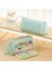 Kalem Kutusu Seyahat Kırtasiye Aksesuar Makyaj Çantası Masa Düzenleyici Turkuaz 2