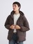 Yeni Sezon Kapüşonlu Oversize Kadın Şişme Mont 1