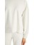 Yeni Sezon Bisiklet Yaka Düz Oversize Kadın Sweatshirt 3