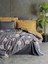 Cotton Box Modern Çift Kişilik Nevresim Takımı Strew Gri 1