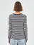 Yeni Sezon Bisiklet Yaka Çizgili Uzun Kollu Kadın Tişört 4