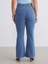 Yeni Sezon Büyük Beden Flare Kadın Jean Pantolon 5