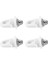 4pcs Peugeot 407 407SW 607 Citroen C5 743712 Için Ön Tampon Tutma Klibi (Yurt Dışından) 3