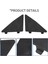 1set Araç Ön Tampon Üçgen Trim Kapak Kapağı Mazda 3 Axela 2014-2016 BHN1-50-101 BHN1-50-102 (Yurt Dışından) 1