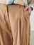 Yeni Sezon Loose Fit Kadın Pileli Pantolon 4