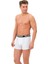 Erkekler Için %95 Pamuk %5 Elastan Likralı Beyaz Boxer – 6’lı Özel Kutu 2