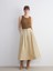 Yeni Sezon Standart Fit Poplin Pileli Etek 1