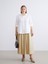 Yeni Sezon Standart Fit Poplin Pileli Etek 2