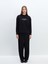 Yeni Sezon Bisiklet Yaka Baskılı Oversize Kadın Kalın Sweatshirt 2