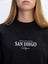 Yeni Sezon Bisiklet Yaka Baskılı Oversize Kadın Kalın Sweatshirt 3