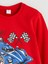 Yeni Sezon Bisiklet Yaka Baskılı Uzun Kollu Erkek Çocuk Sweatshirt 2