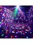 Disko Parti Işıkları Disko Ball LED Uv Ses Frekansı Flaş Stage Etkisi Düğün Noel Festivali Parti Işıkları (Yurt Dışından) 5