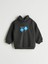 Yeni Sezon Kapüşonlu Baskılı Erkek Çocuk Sweatshirt 1