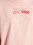 Yeni Sezon Bisiklet Yaka Baskılı Oversize Kadın Sweatshirt Tunik 3