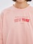 Yeni Sezon Bisiklet Yaka Baskılı Oversize Kadın Sweatshirt Tunik 4
