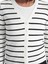 Yeni Sezon V Yaka Çizgili Uzun Kollu Kadın Triko Hırka 3