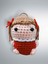 Amigurumi Anahtarlık 7-8 cm Sevimli El Örgüsü Hediyelik Anahtar ve Çanta Aksesuarı 1