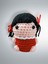 Amigurumi Anahtarlık 7-8 cm Sevimli El Örgüsü Hediyelik Anahtar ve Çanta Aksesuarı 1