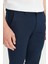 Pamuklu Slim Fit Dar Kesim Yan Cepli Armürlü Casual Pantolon 4