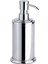 Krom Rengi Tezgah Üstü Sıvı Sabunluk 250 ml 1