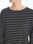 Yeni Sezon Bisiklet Yaka Çizgili Uzun Kollu Kadın Tişört 3