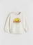 Yeni Sezon Bisiklet Yaka Baskılı Erkek Çocuk Sweatshirt 2'li 2