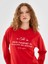 Yeni Sezon Bisiklet Yaka Baskılı Kadın Sweatshirt 1