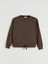 Yeni Sezon Bisiklet Yaka Büzgülü Kadın Sweatshirt 1