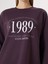 Yeni Sezon Bisiklet Yaka Baskılı Kadın Sweatshirt 3