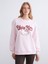 Yeni Sezon Hello Kitty Baskılı Oversize Kadın Kalın Sweatshirt 1