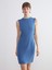 Yeni Sezon Bisiklet Yaka Jean Elbise 4