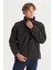Regular Fit Normal Kesim Dik Yaka Tam Fermuarlı Cepli Sherpa Sweatshirt Polar 3