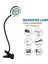48 LED Masa Lambası Klipsi 5x Büyüteçli Cam Işık 360 ° Ayarlanabilir 3 Mod, Yatak Masası Için LED Masa Işığı Iş Zanaatlar-1pc (Yurt Dışından) 5
