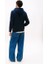 Tommy Hılfıger Erkek Marka Logolu Kapüşonlu Organik Pamuklu Kanguru Ceplli Günlük Kullanıma Uygun Mavi Sweatshirt DM0DM20746 0gy 4