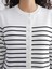 Yeni Sezon Bisiklet Yaka Çizgili Kadın Triko Hırka 3