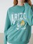 Yeni Sezon Bisiklet Yaka Baskılı Kadın Sweatshirt 3