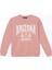 Yeni Sezon Bisiklet Yaka Baskılı Kadın Sweatshirt 5