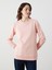 Yeni Sezon Bisiklet Yaka Kadın Sweatshirt 1