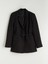 Yeni Sezon Beli Kemerli Kadın Blazer Ceket 1