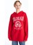 Yeni Sezon Kapüşonlu Baskılı Oversize Kadın Kalın Sweatshirt Tunik 1