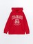 Yeni Sezon Kapüşonlu Baskılı Oversize Kadın Kalın Sweatshirt Tunik 5