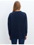 Yeni Sezon Bisiklet Yaka Baskılı Oversize Kadın Sweatshirt Tunik 4