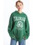 Yeni Sezon Kapüşonlu Baskılı Oversize Kadın Kalın Sweatshirt Tunik 1