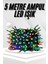 Ledli Fişli LED Dekor Lambası 5m Rgb Yılbaşı Ağacı Işığı 1