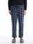 Yeni Sezon Standart Kalıp Ekose Polar Pijama Alt 2