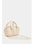Krem Kadın Mini Çapraz Askılı Retro Çanta 1