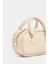 Krem Kadın Mini Çapraz Askılı Retro Çanta 2