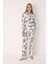 Önden Düğmeli Pijama Takım 1
