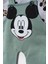 Mickey Mouse Baskılı Içi Badili Salopet Bebek Tulumu 3